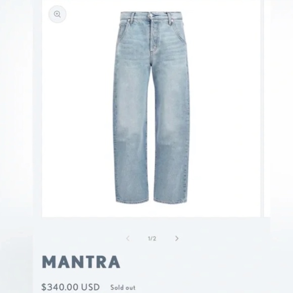 NWT Barrel leg by Daily Blue (Adriano Goldschmied AG) - Picture 3 of 10